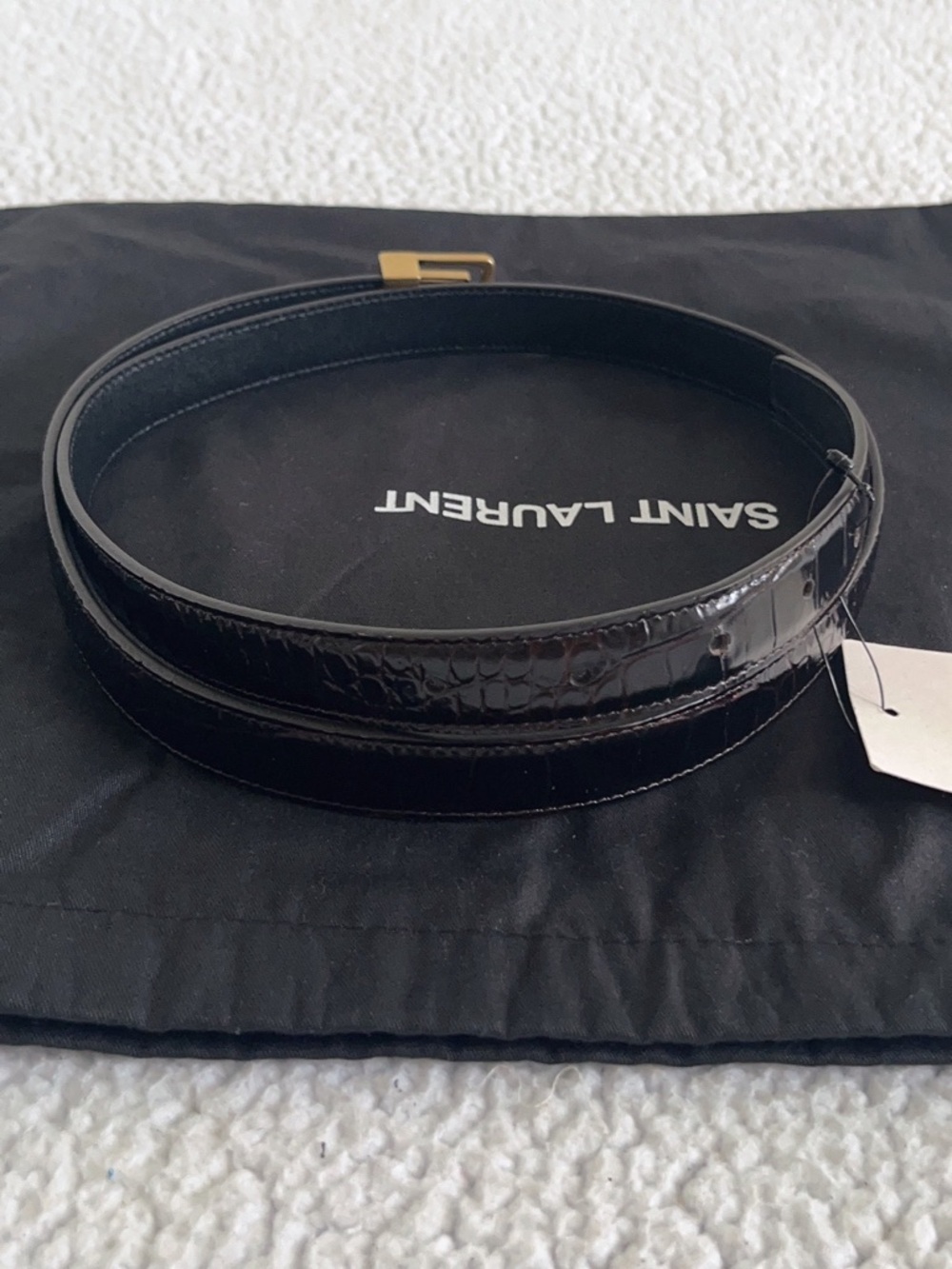 Saint Laurent La 66 Buckle Belt - Picture 5 of 16